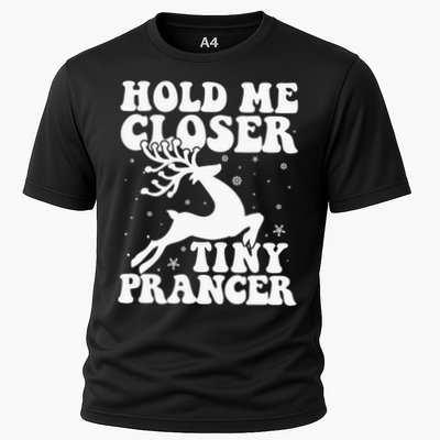 Hold me closer tiny prancer Deer Ugly Christmas Sweater Performance Shirt