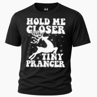 Hold me closer tiny prancer Deer Ugly Christmas Sweater Performance Shirt
