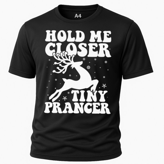 Hold me closer tiny prancer Deer Ugly Christmas Sweater Performance Shirt