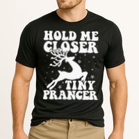 Hold me closer tiny prancer Deer Ugly Christmas Sweater Performance Shirt