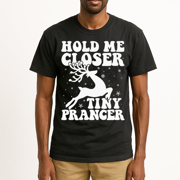 Hold me closer tiny prancer Deer Ugly Christmas Sweater Tall T-Shirt