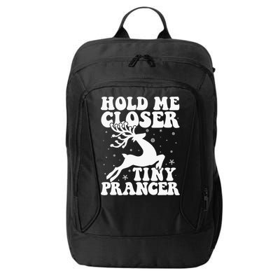 Hold me closer tiny prancer Deer Ugly Christmas Sweater City Backpack