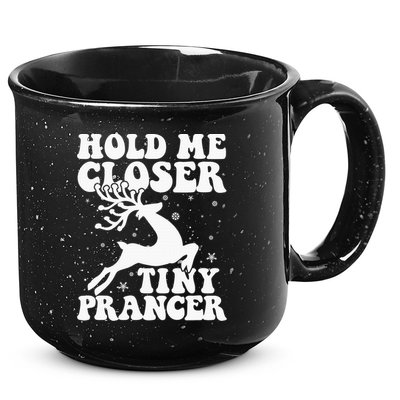 Hold me closer tiny prancer Deer Ugly Christmas Sweater 15oz Campfire Ceramic Mug
