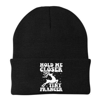 Hold me closer tiny prancer Deer Ugly Christmas Sweater Beanie