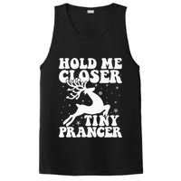 Hold me closer tiny prancer Deer Ugly Christmas Sweater PosiCharge Competitor Tank