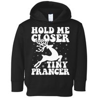 Hold me closer tiny prancer Deer Ugly Christmas Sweater Toddler Hoodie