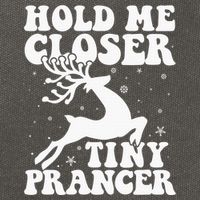 Hold me closer tiny prancer Deer Ugly Christmas Sweater Cotton Canvas Backpack