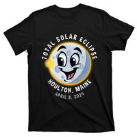 Holton Maine Cute Solar Eclipse April 8 2024 Moon T-Shirt