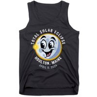 Holton Maine Cute Solar Eclipse April 8 2024 Moon Tank Top