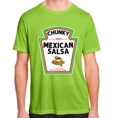 Halloween Matching Costume Chunky Mexican Salsa Bottle Label Adult ChromaSoft Performance T-Shirt