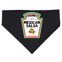 Halloween Matching Costume Chunky Mexican Salsa Bottle Label USA-Made Doggie Bandana