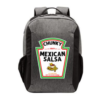 Halloween Matching Costume Chunky Mexican Salsa Bottle Label Vector Backpack