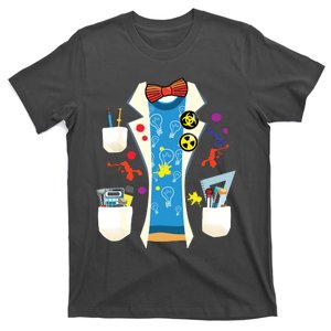 Halloween Mad Chemist Scientist DIY Costume Physics Science T-Shirt