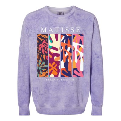 Henri Matisse Cut Outs Art Lover Teachers Gift Colorblast Crewneck Sweatshirt