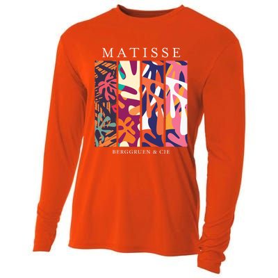 Henri Matisse Cut Outs Art Lover Teachers Gift Cooling Performance Long Sleeve Crew