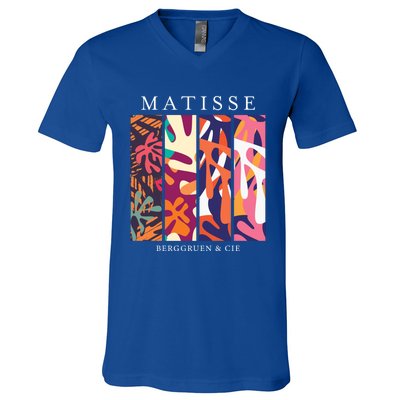 Henri Matisse Cut Outs Art Lover Teachers Gift V-Neck T-Shirt