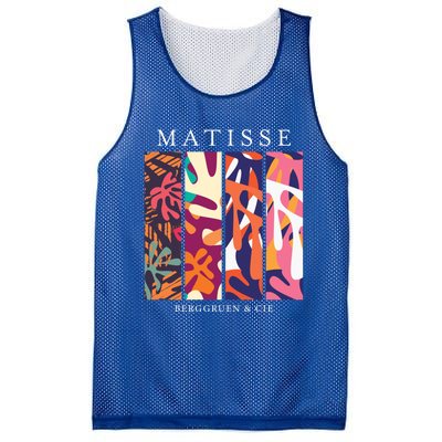 Henri Matisse Cut Outs Art Lover Teachers Gift Mesh Reversible Basketball Jersey Tank