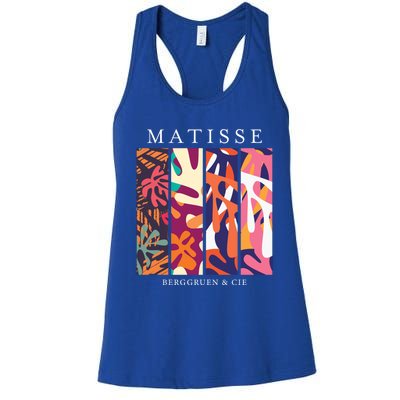 Henri Matisse Cut Outs Art Lover Teachers Gift Women's Racerback Tank