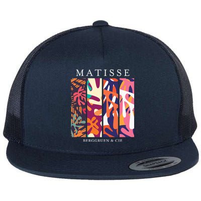 Henri Matisse Cut Outs Art Lover Teachers Gift Flat Bill Trucker Hat