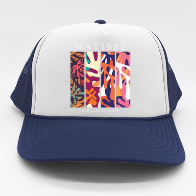 Henri Matisse Cut Outs Art Lover Teachers Gift Trucker Hat