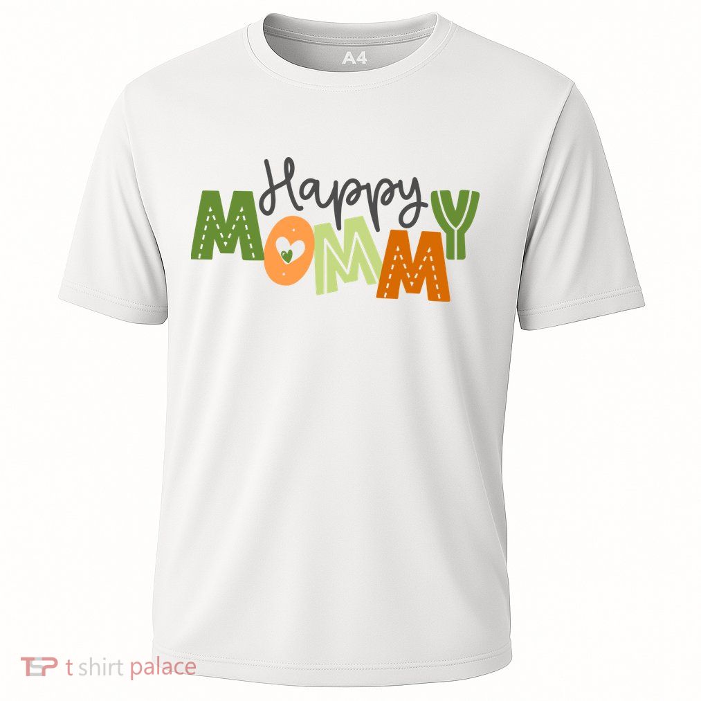 Happy Mommy Cute Mom Gift Performance Shirt
