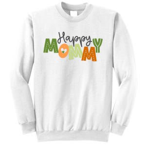 Happy Mommy Cute Mom Gift Sweatshirt