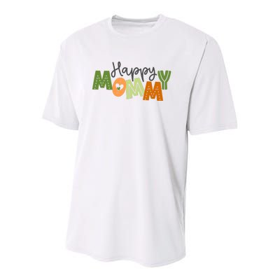 Happy Mommy Cute Mom Gift Youth Performance Sprint T-Shirt