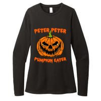 Halloween Matching Costume Couples Peter Pumpkin Eater Womens CVC Long Sleeve Shirt