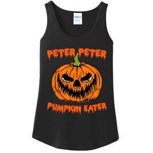 Halloween Matching Costume Couples Peter Pumpkin Eater Ladies Essential Tank