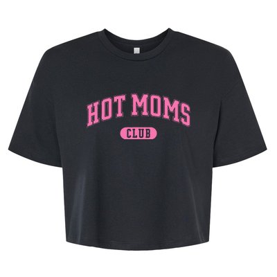 Hot Moms Club Bella+Canvas Jersey Crop Tee