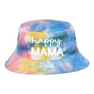 Happy Mama Cute Mom Gift Tie Dye Newport Bucket Hat