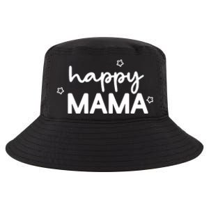 Happy Mama Cute Mom Gift Cool Comfort Performance Bucket Hat