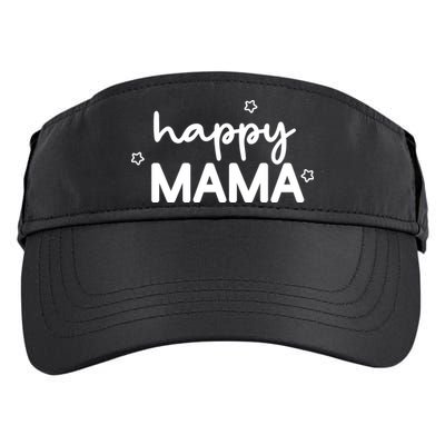 Happy Mama Cute Mom Gift Adult Drive Performance Visor