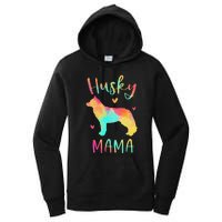 Husky Mama Colorful Siberian Husky Gifts Dog Mom Women's Pullover Hoodie