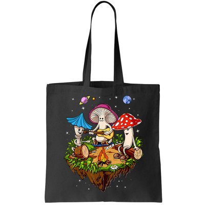 Hippie Mushrooms Camping Psychedelic Forest Fungi Festival Bag