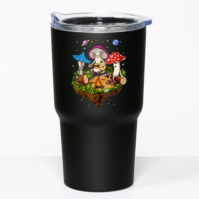 Hippie Mushrooms Camping Psychedelic Forest Fungi Festival Tumbler