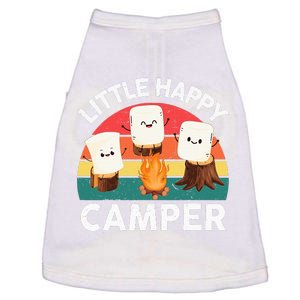 Happy Marshmallow Camper Boy Cute Camping Doggie Tank