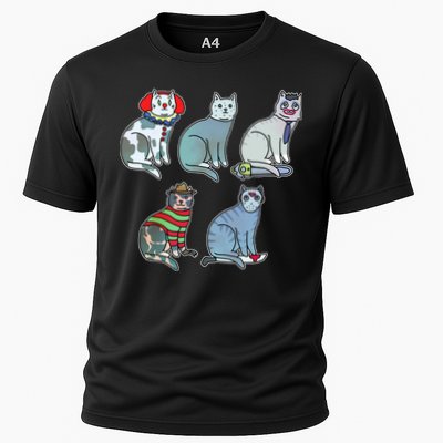 Horror Movie Cats Performance Shirt
