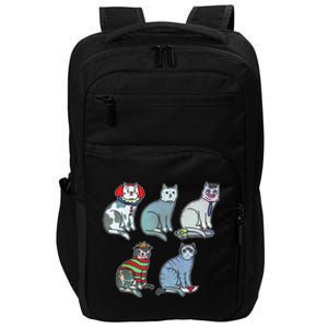 Horror Movie Cats Impact Tech Backpack