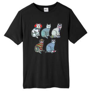 Horror Movie Cats Tall Fusion ChromaSoft Performance T-Shirt