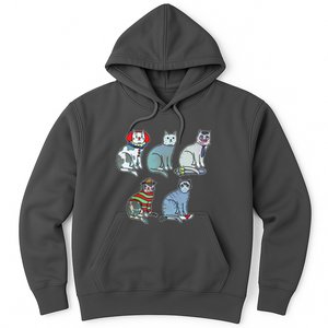 Horror Movie Cats Hoodie