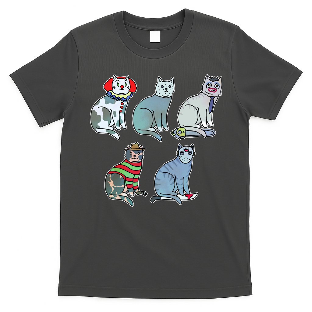 Horror Movie Cats T-Shirt