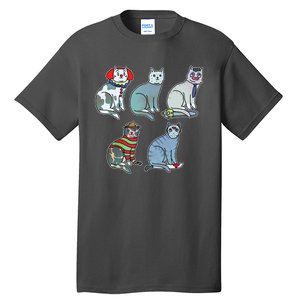 Horror Movie Cats Tall T-Shirt