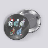 Horror Movie Cats Button