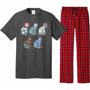 Horror Movie Cats Pajama Set