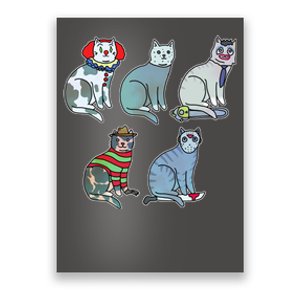 Horror Movie Cats Poster