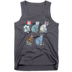 Horror Movie Cats Tank Top