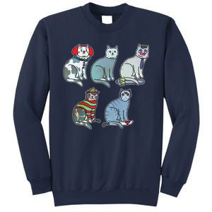 Horror Movie Cats Sweatshirt