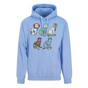 Horror Movie Cats Unisex Surf Hoodie