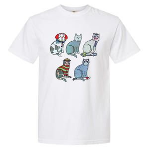 Horror Movie Cats Garment-Dyed Heavyweight T-Shirt